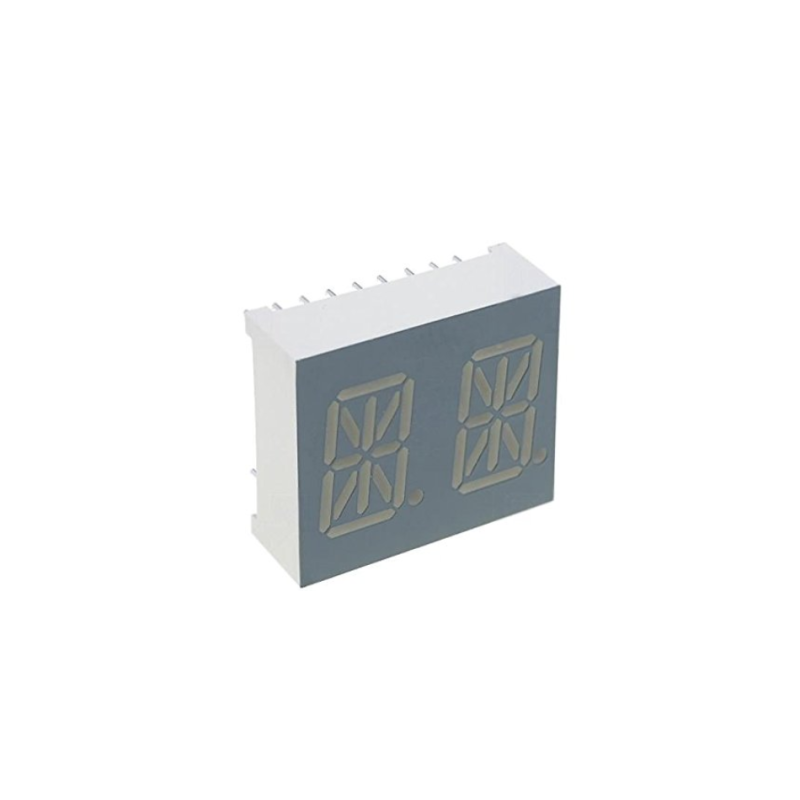 PDA54-11GWA Display LED double alphanumeric 13.8mm green 3-8mcd anode
