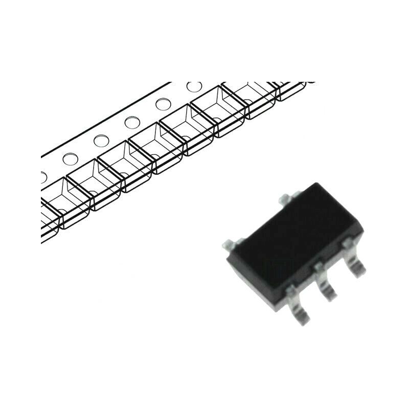 74HC1G126GV IC: digital; 3-state,buffer; Channels: 1; Inputs: 1; CMOS; SMD; SC74
