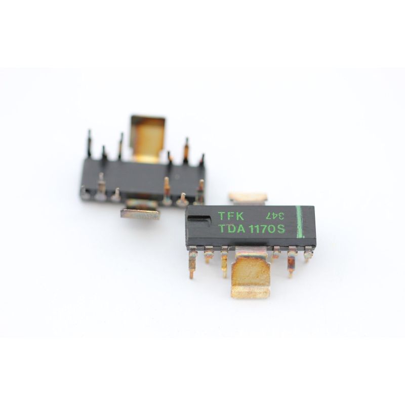 TDA1170S TFK INTEGRATED CIRCUIT  (LOT OF 2)