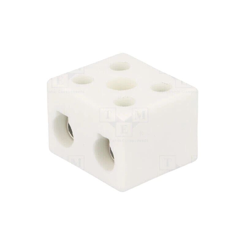 80732516  Terminal block; screw terminal; 16mm2; 450V; 76A; ways: 2; H: 22m
