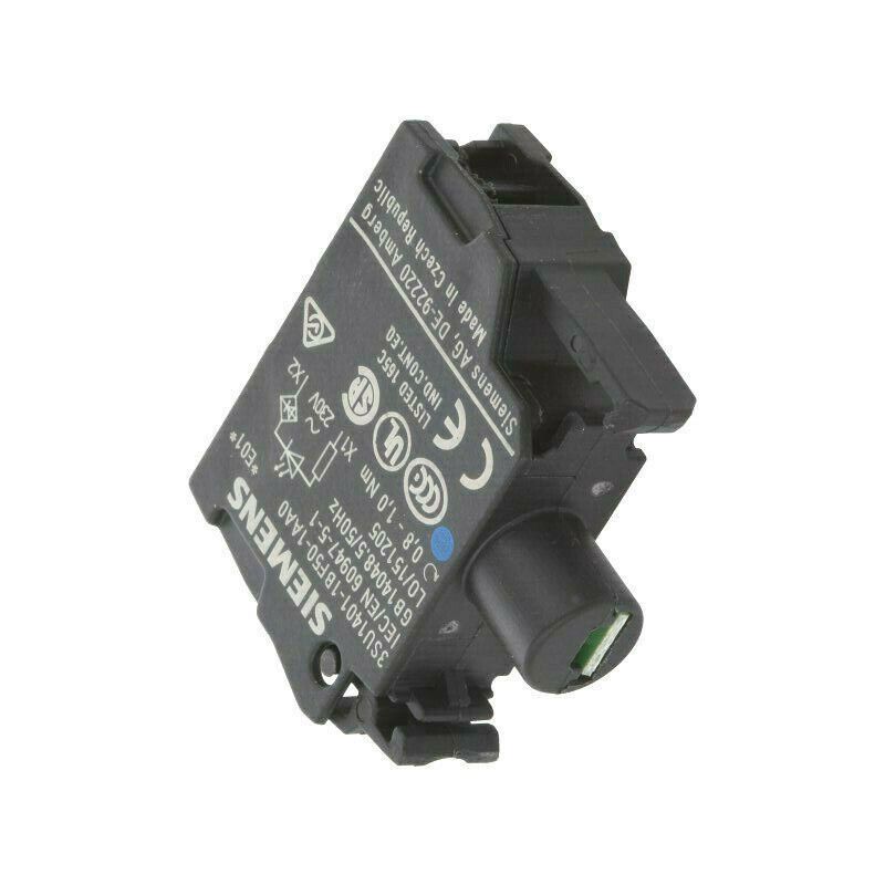 3SU1401-1BF50-1AA0 Illuminating unit; 22mm; Illumin: LED; front; 230VAC; -25÷70° 3SU14011BF501AA0