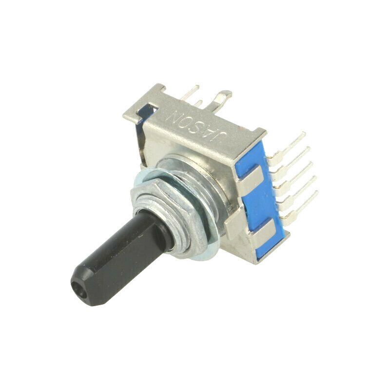  SR17A1620F69N  Switch: rotary; Positions:6; 0.3A/16VDC; Poles number:1; 30°