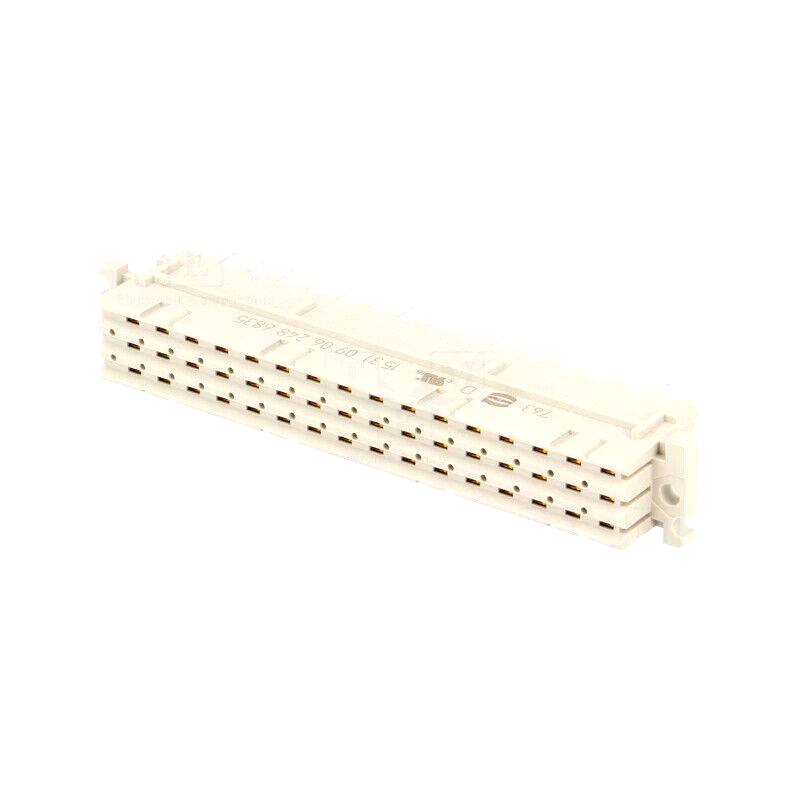9062486835 Plug; DIN 41612; type F; female; PIN: 48; d+b+z; THT; straight; 6A