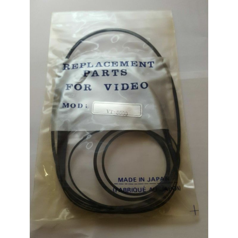 VT5000  VIDEO BELT KIT FOR HIATCHI (7)      (LOT OF 5) '