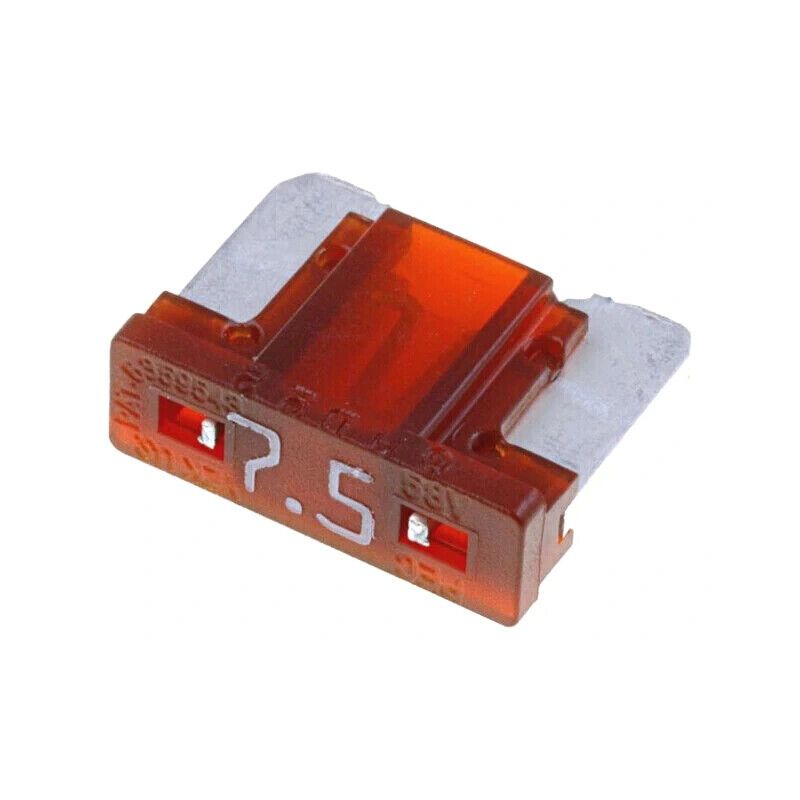 MINIVAL-LP-7.5A Fuse; 7.5a; 32VDC; automotive; minival LOW PROFILE (X2PCS)