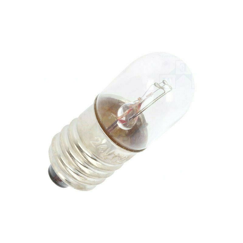 BRIGHTMASTER LAMP-E10/24/50 miniature E10; 24VDC; 50mA; Bulb: cylindrical; 1.2W