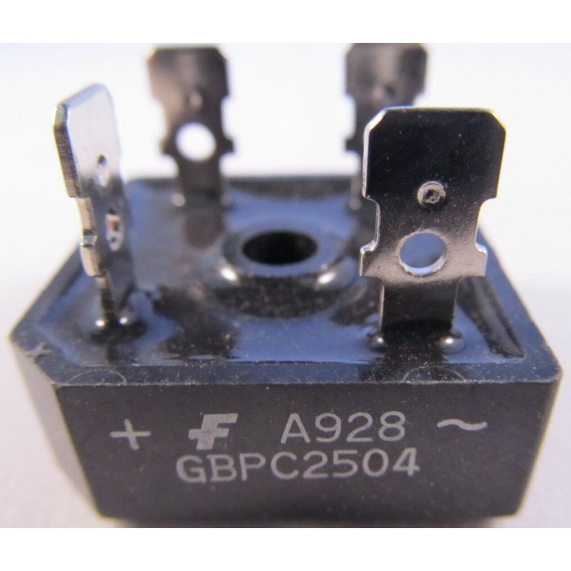 GBPC2504 BRIDGE RECT 1PHASE 400V 25A GBPC