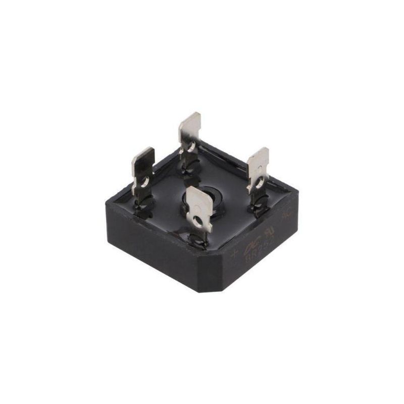 BR252 Single phase rectifier bridge 200V 25A 400A square screwed