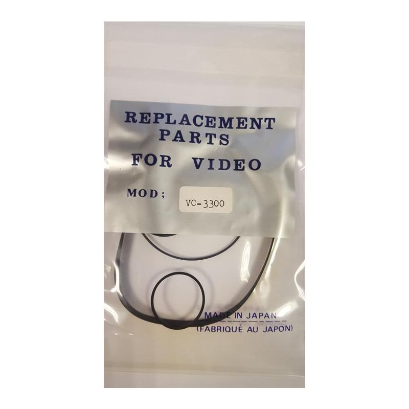 VC-3300  VIDEO BELT KIT FOR SHARP (4)  VC3300  (LOT OF 5)