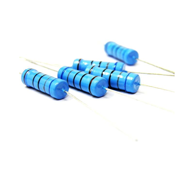 2.7 Ohm 1/2W Metal Film Resistor  (LOT OF 5PCS)