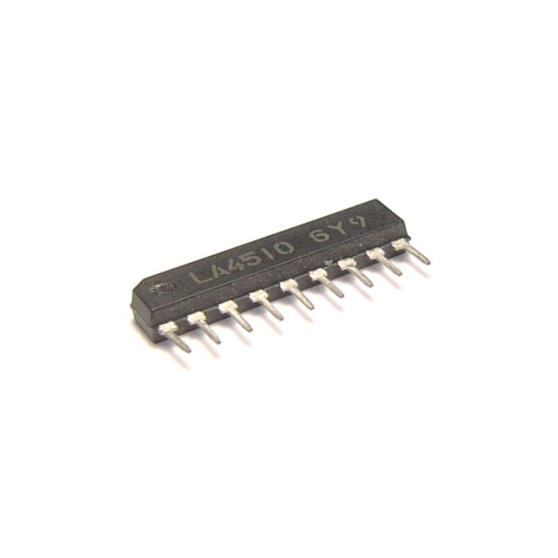 LA4510 SANYO INTEGRATED CIRCUIT SIP-9  (LOT OF 2)