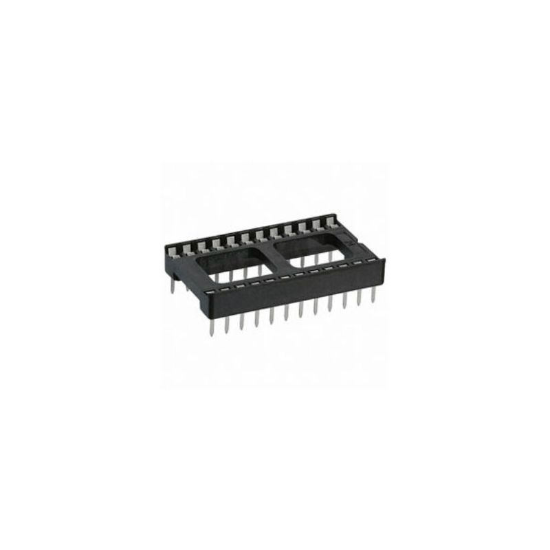 (2PCS ) IC SOCKET 24PIN IC SOCKET DIP-24