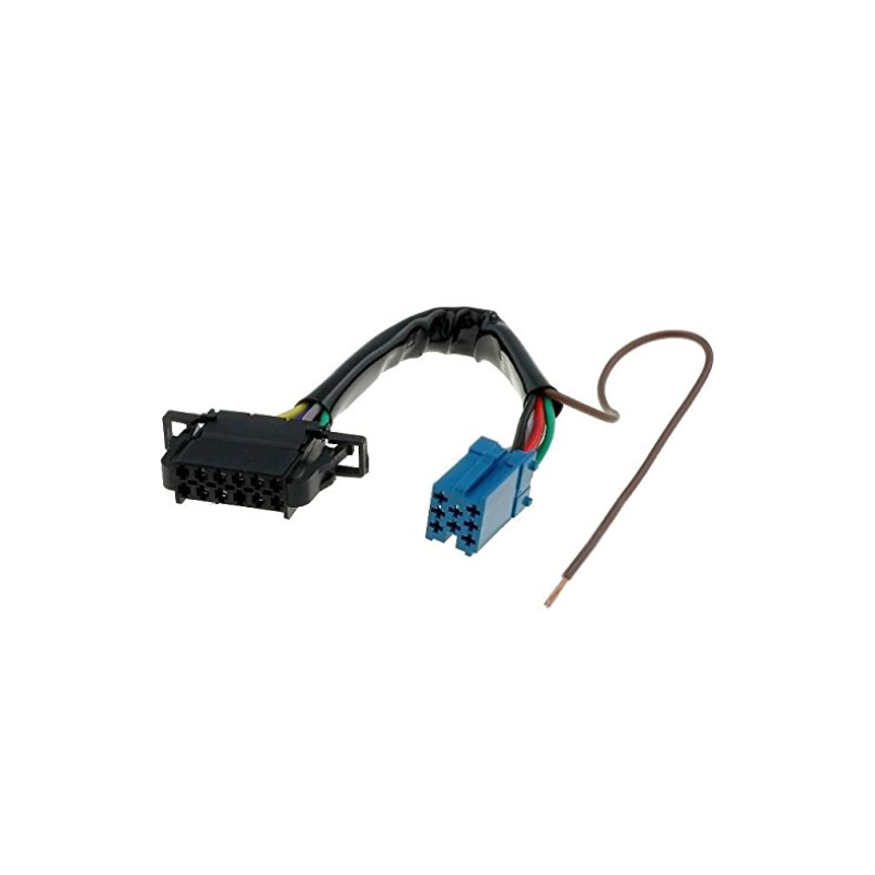 CD-RF.00 Cable for CD changer ISO mini socket 8pin VW Audi 12pin 4CARMEDIA 'UK