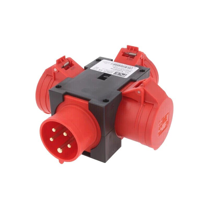 9430007W Connector: AC supply 3-phase6A ; 400VAC;