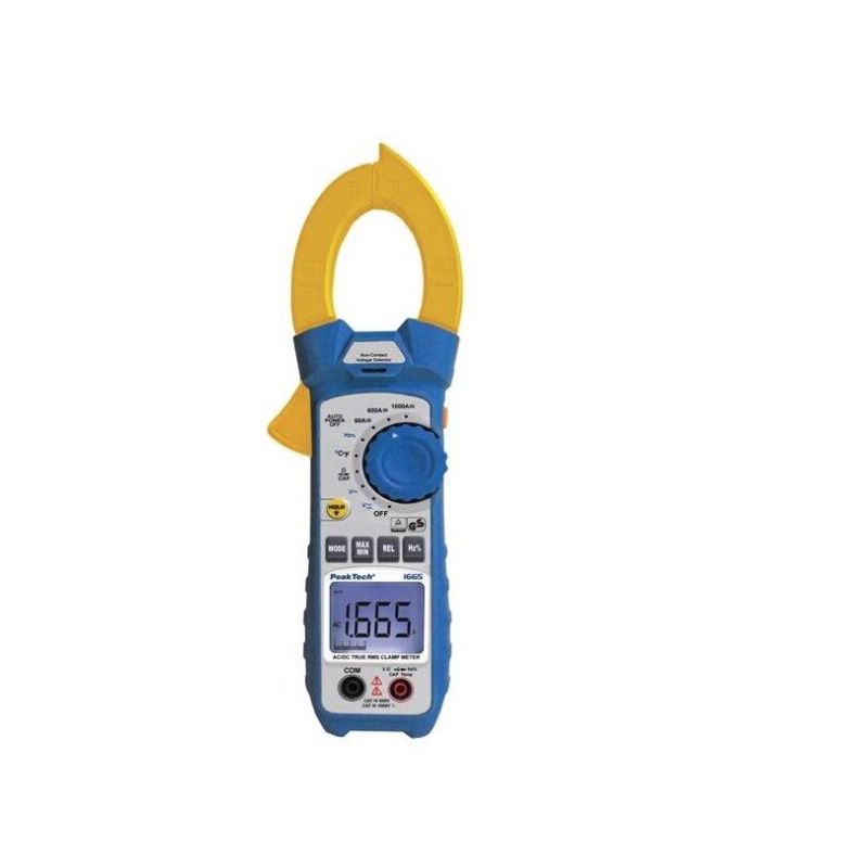 P1665 Digital Clamp Meter, 3 5/6-digit, 1000 A AC/DC with True RMS