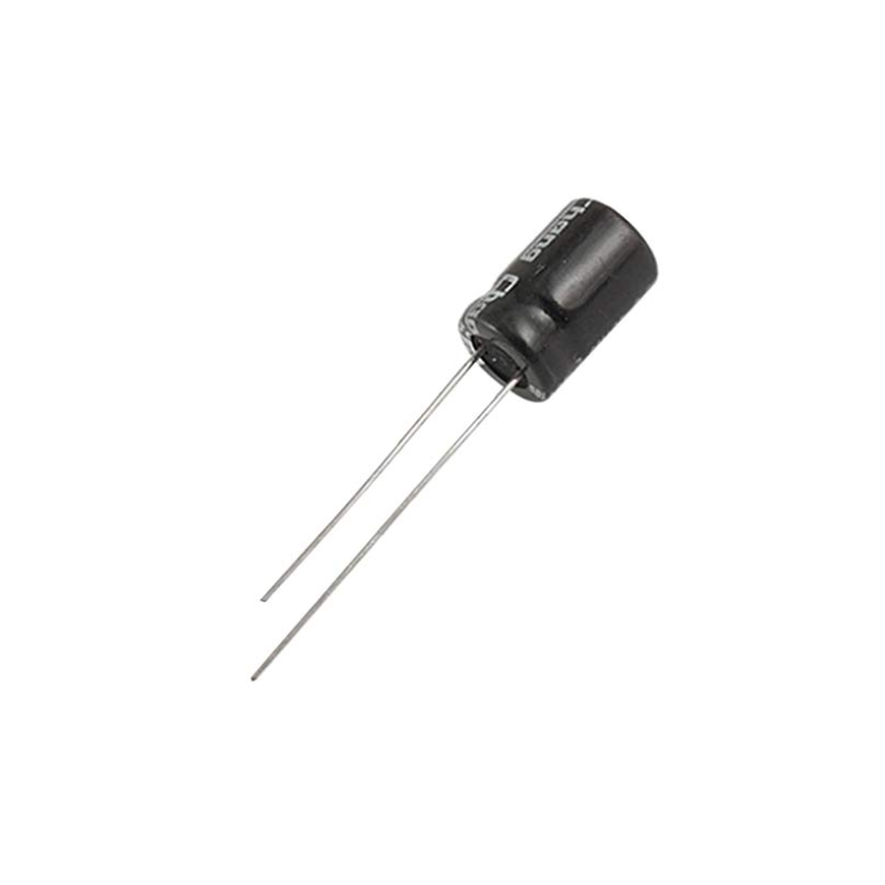 E.CAP/33UF 63VD   105DEG CAPACITOR 33UF 63V CAP ALUM RADIAL (LOT OF 2)