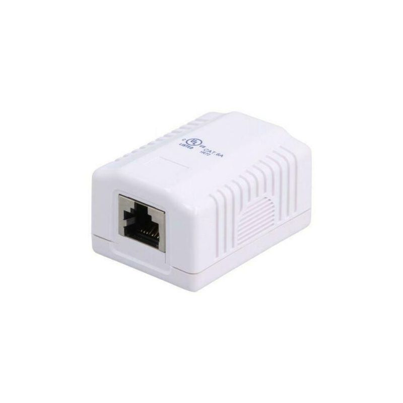 LOG-NP0073 RJ45; Cat: 6a; shielded,single; Layout: 8p8c; RJ45 socket