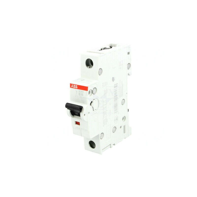 S201-B16 Circuit breaker; 230VAC; Inom: 16A; Poles: 1; DIN; Charact: B; 6kA