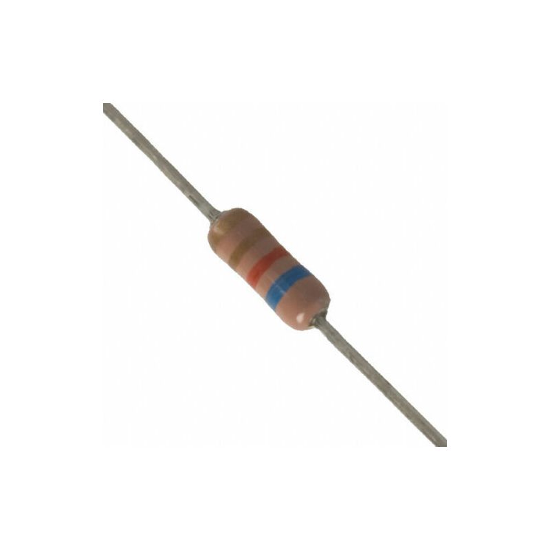 100 Ohm 2W Carbon Film Resistor   (LOT OF 5PCS)