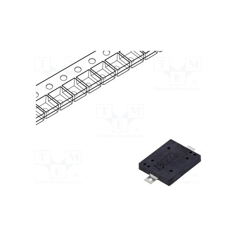 LPT1109DS-HL-05 Sound transducer: piezo; without built-in generator 40÷105°C