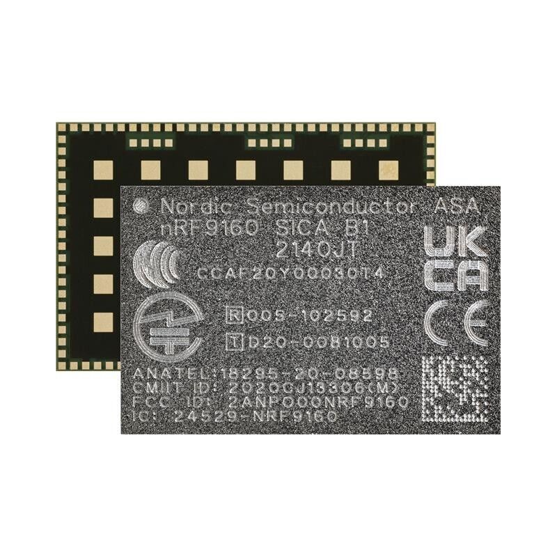 NRF9160-SICA-B1A-R IC RF TXRX+MCU CELL LTE-M/NB-IOT