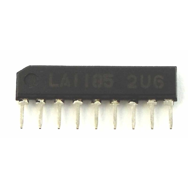 LA1185 INTEGRATED CIRCUIT SIP-9 1185  (LOT OF 10)