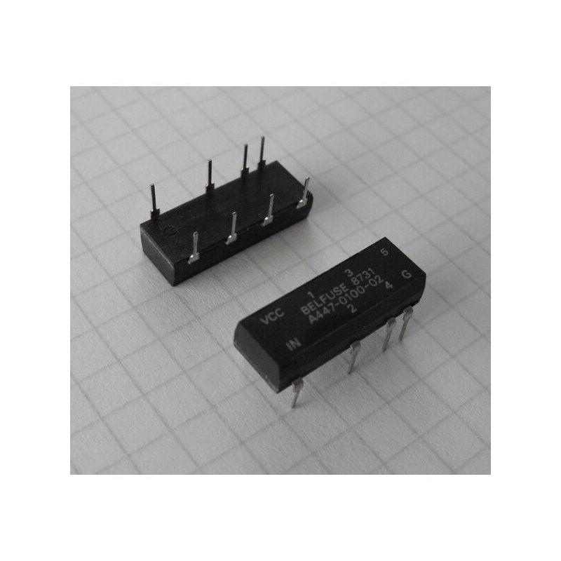 A447-0100-02 BEL FUSE INC. 8 PIN