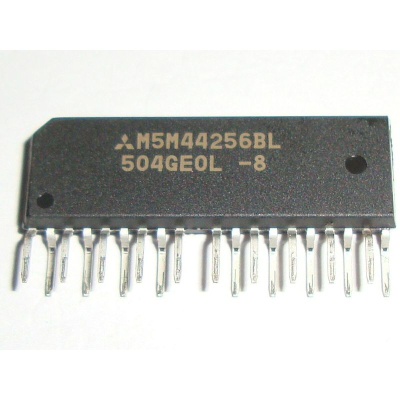 M5M44256BL INTEGRATED CIRCUIT ZIP (LOT OF 2)