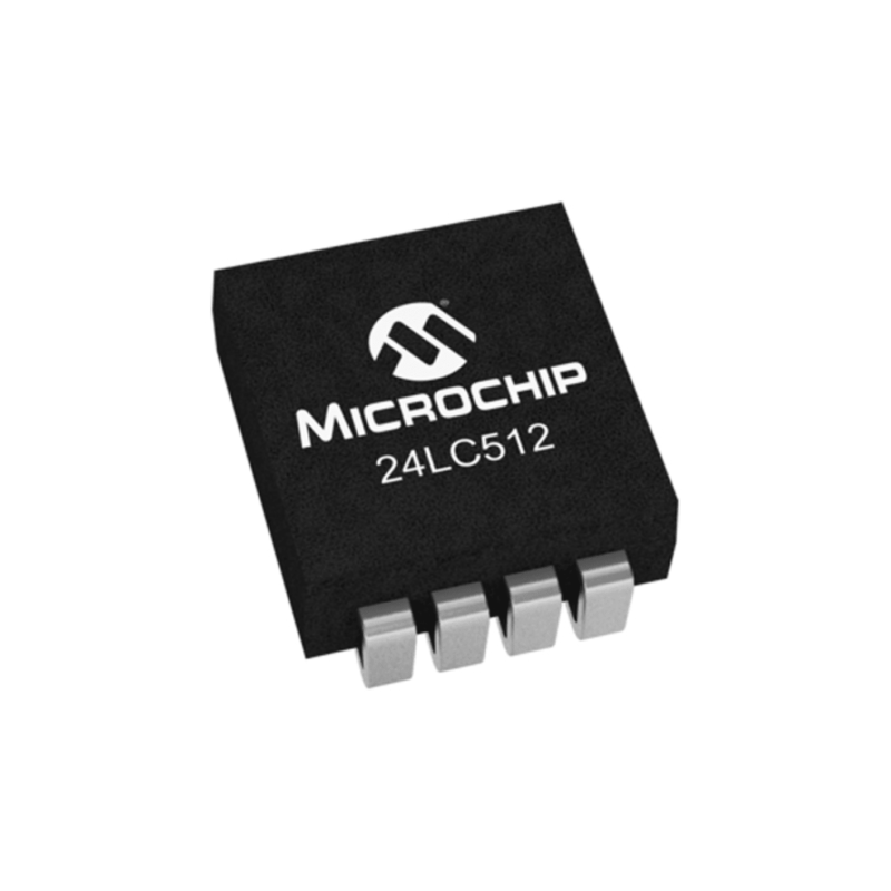 24LC512-I/SM 512kbit Serial EEPROM Memory SOJ8