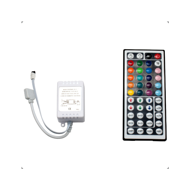 IR RGB Stripe Controller 44 Key 12V  IRRGBSC44