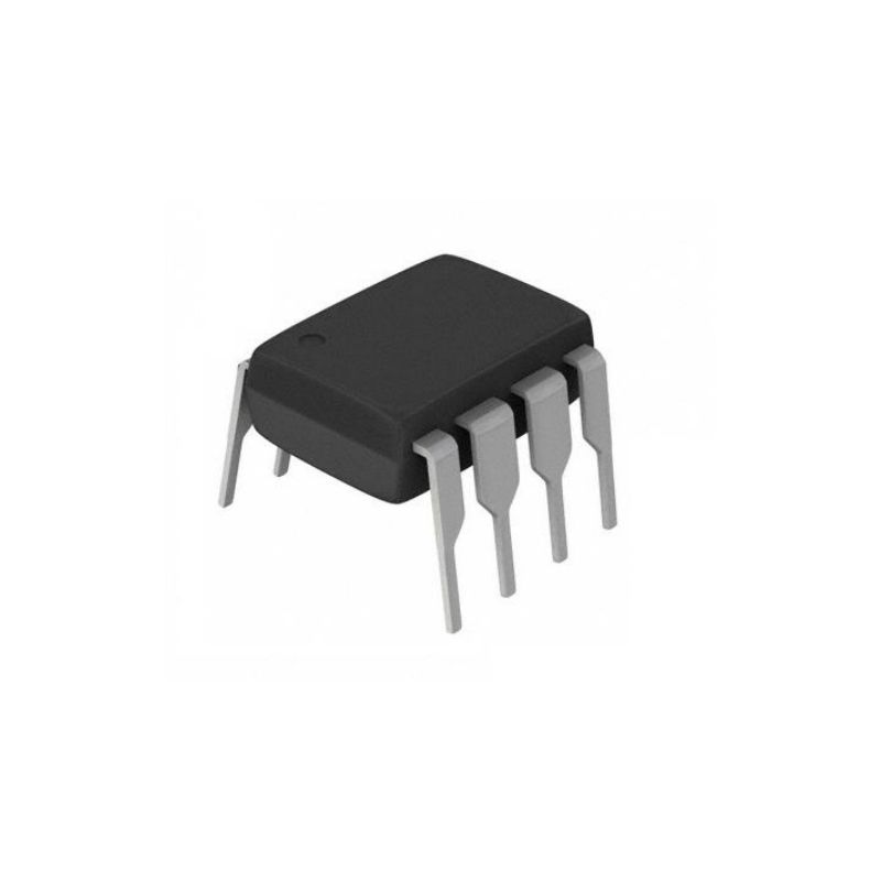 24AA01-I/P IC: EEPROM memory; 1kbEEPROM; I2C; 128x8bit; 1.7÷5.5V; 400kHz; DIP8