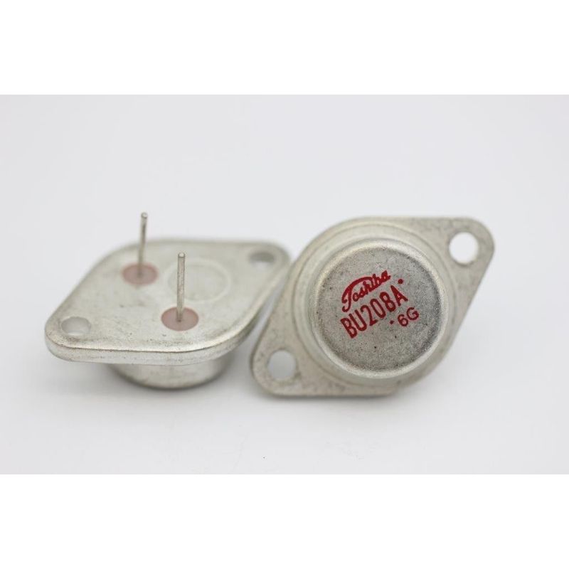 BU208A TOSHIBA ORIGINAL HIGH VOLTAGE FAST SWITCHING NPN POWER TRANSISTOR TO-3