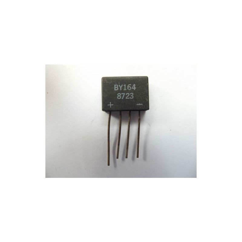 BY164   Diode Rectifier Bridge Single 160V 1.5A 4-Pin