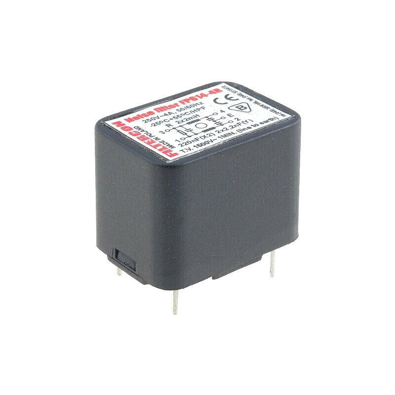 FILTERCON 1FP614-4R  Filter: anti-interference; mains; 250VAC; Cx: 200nF; Cy: 2.