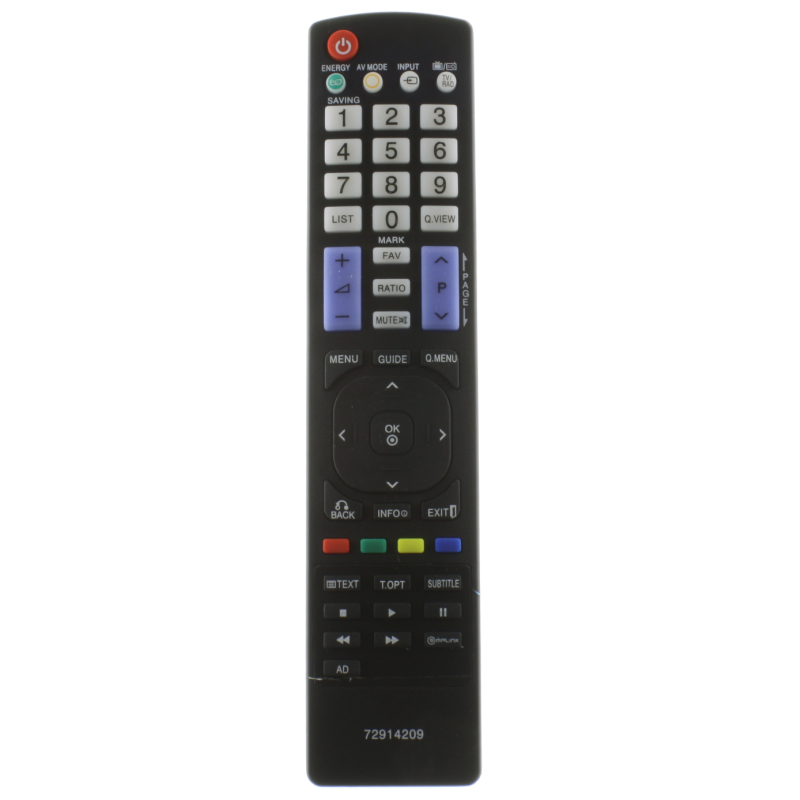  AKB72914209 REMOTE CONTROL REPLACEMENT FOR LG