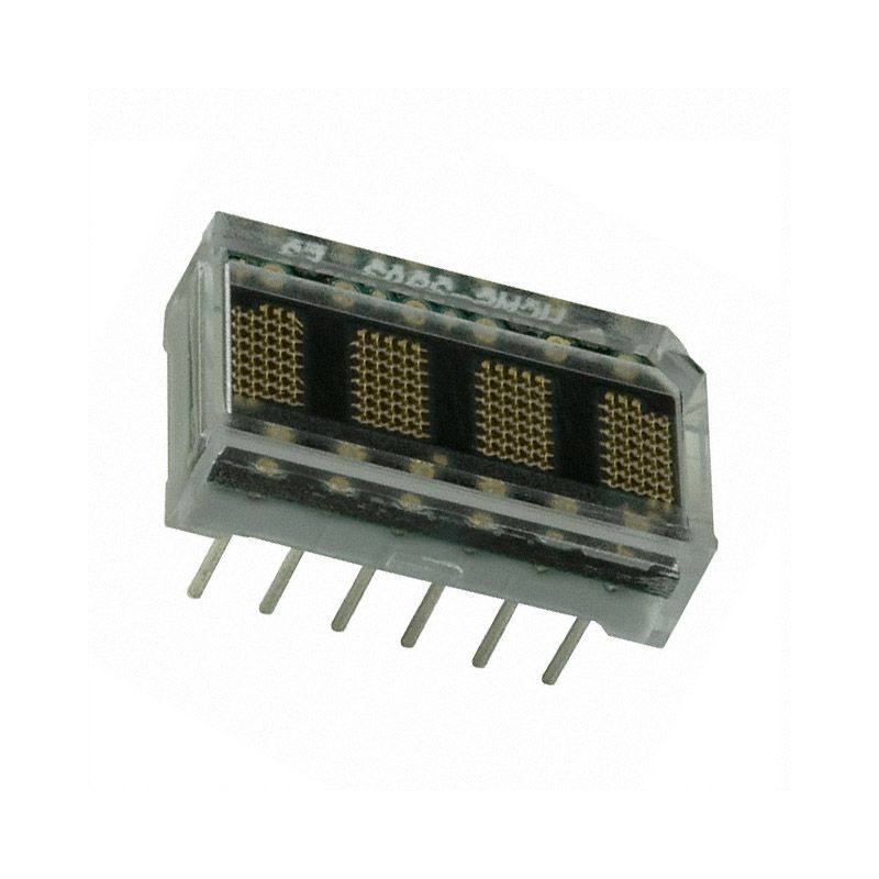HCMS-2903 LED DISPLAY 5X7 4CHAR 3.8MM GRN