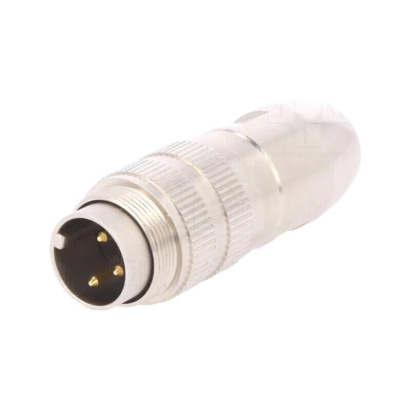 0332-03 Connector: M16; plug; male; soldering; for cable; PIN: 3; 5A; 250V