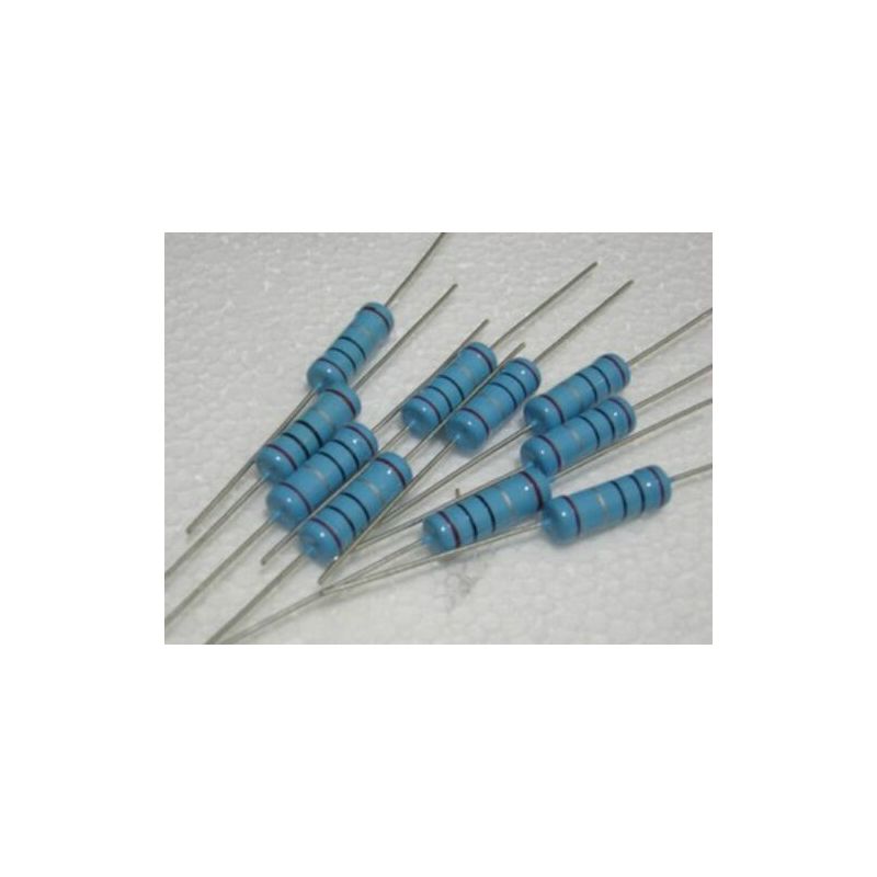 220 Ohm 2W Carbon Film Resistor  (LOT OF 5)