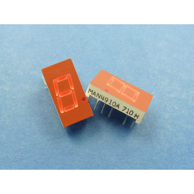 MAN4910A LED 7-SEG DISP CA RED RHDP .4"