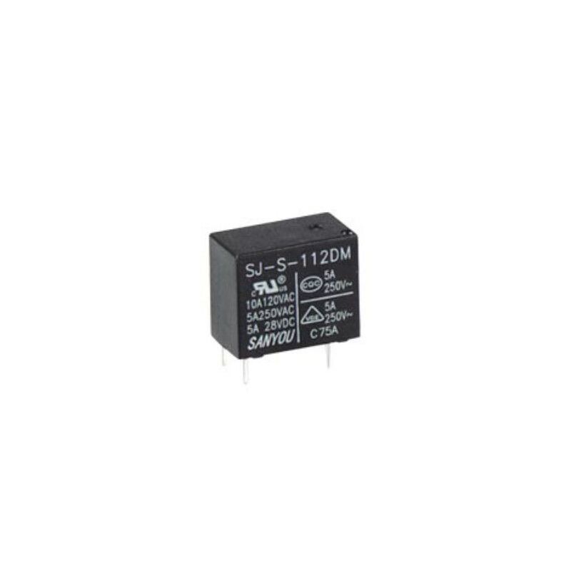 SJ-S-112DM  PCB RELAY 12 Vdc 5 A