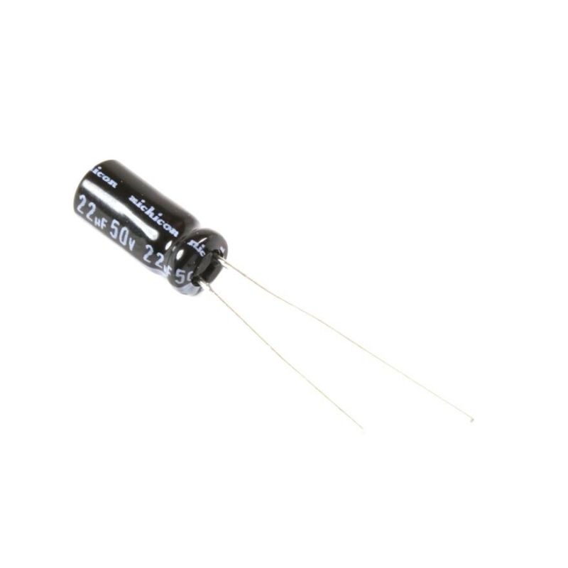 ELECTROLYTIC CAP/22UF 50V CAPACITOR RADIAL
