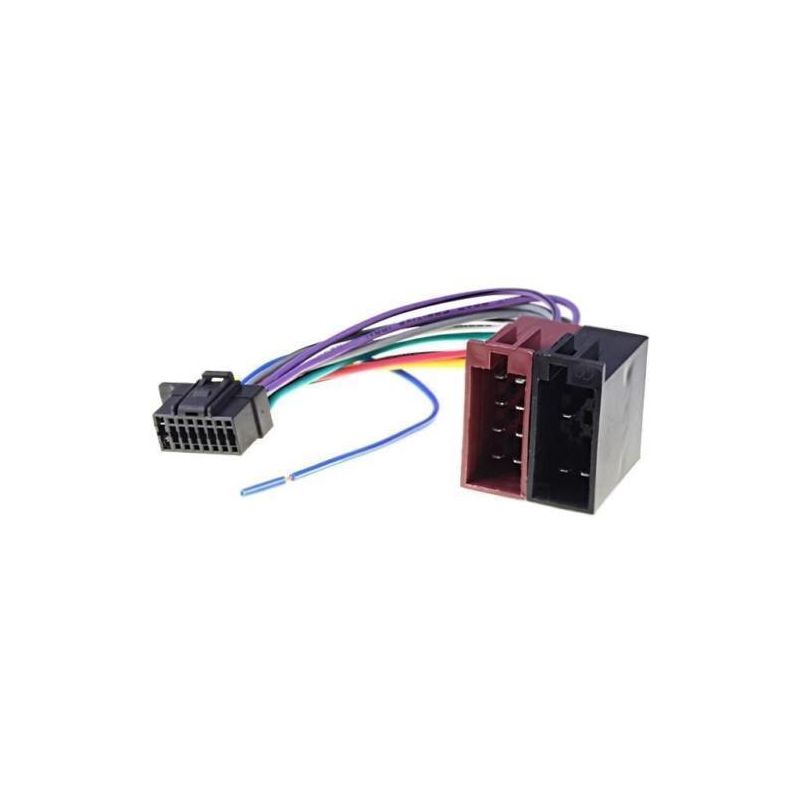 ZRS206 Connector ISO Sony PIN16  4CARMEDIA