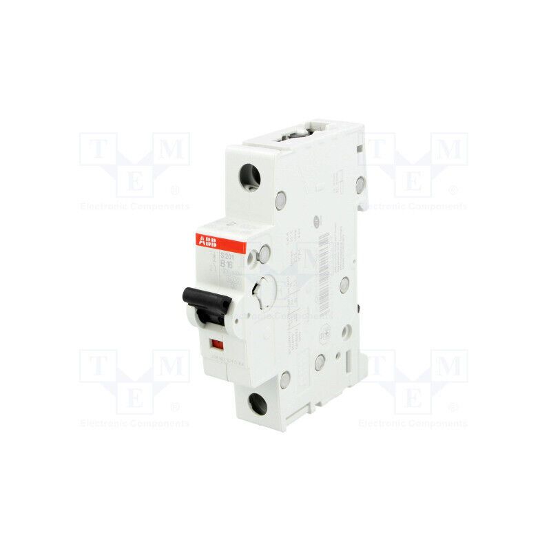 S201-B10 Circuit breaker; 230VAC; Inom: 10A; Poles: 1; DIN; Charact: B; 6kA