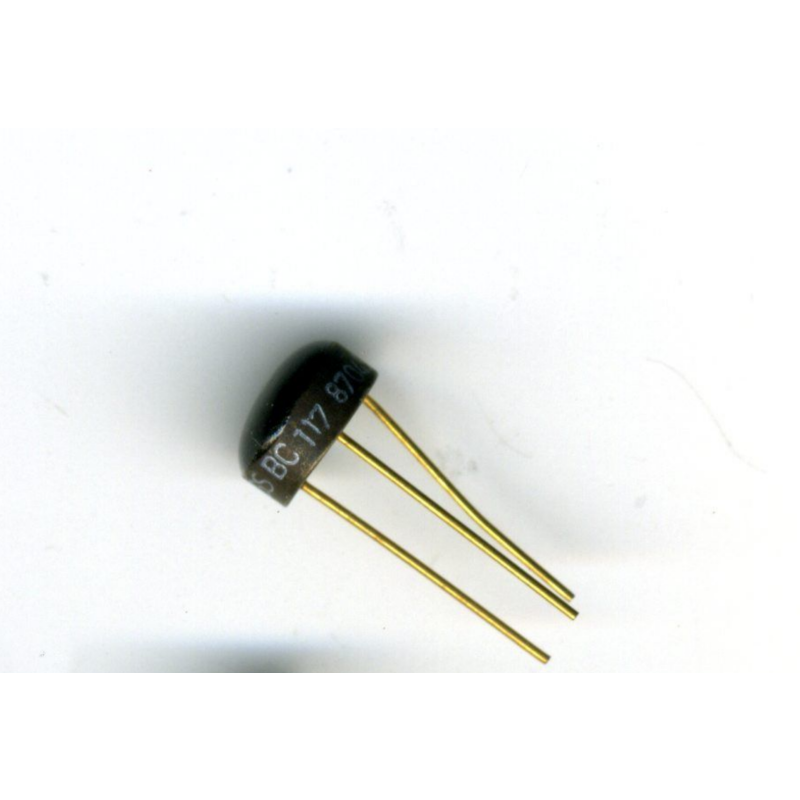 BC117 MOTOROLA TRANSISTOR TO-39 (LOT OF 2)