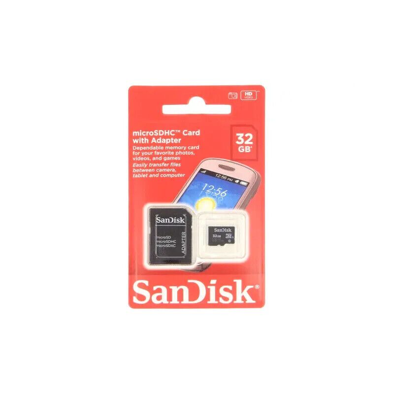 SDSDQM-032G-B35A Memory card; microSDHC; 32GB; Class 4;