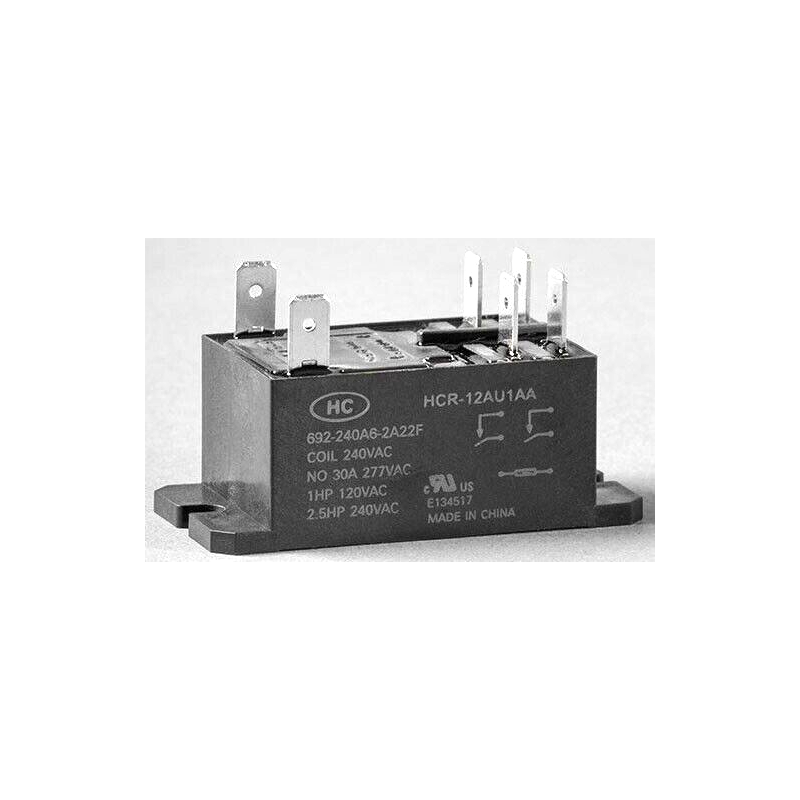 692-220A-2A22F 220VAC Power Relay 30A 277VAC 6 Pins