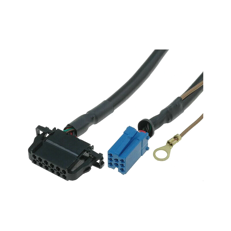 CD-RF.02 Cable for CD changer; ISO mini socket 8pin,VW, Audi 12pin