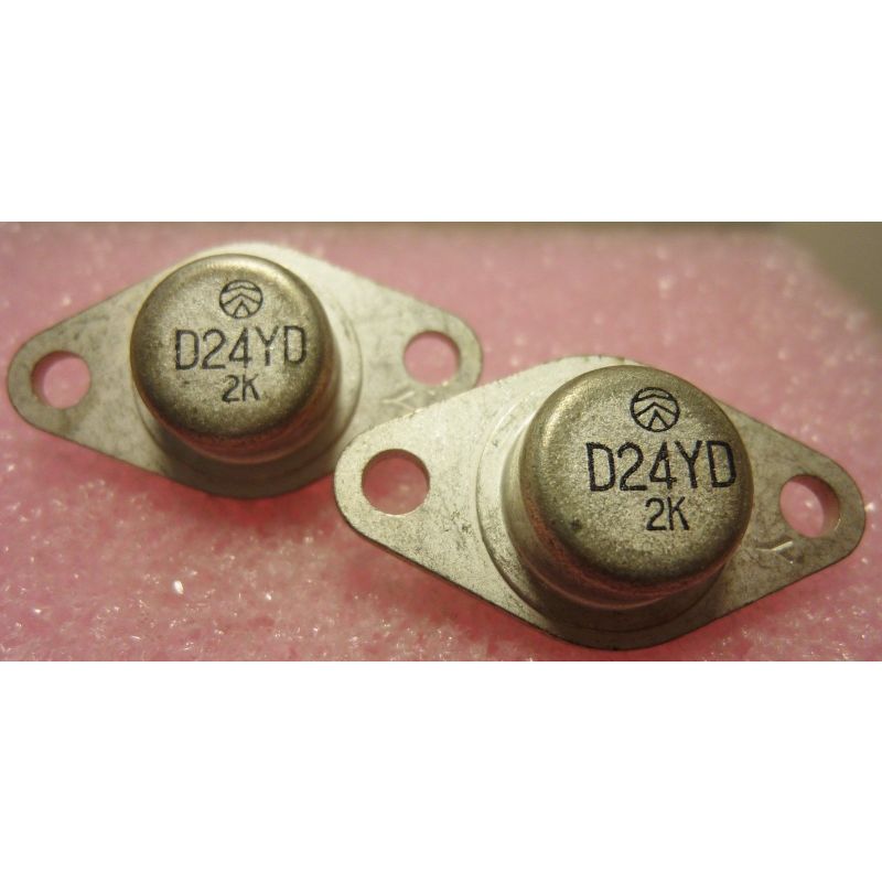 2SD24YD  SANYO ORIG TRANSISTOR TO-66 D24YD