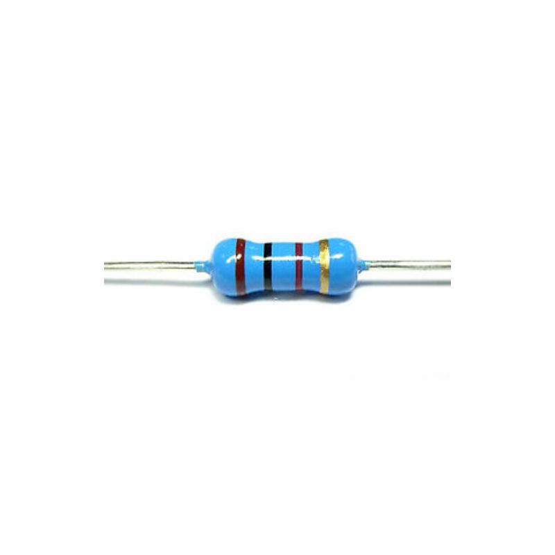 24 Ohm 3W Metal Film Resistor   (LOT OF 5) 
