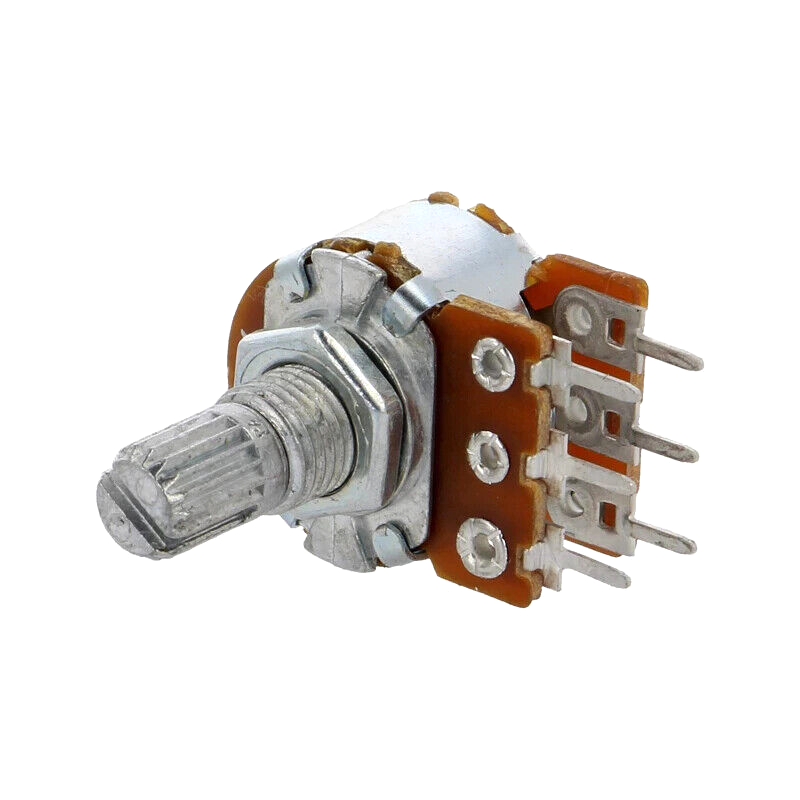 R16148-1B-2-A22K  Potentiometer: shaft; single turn; 22kΩ; 63mW; ±20%; THT; 6mm